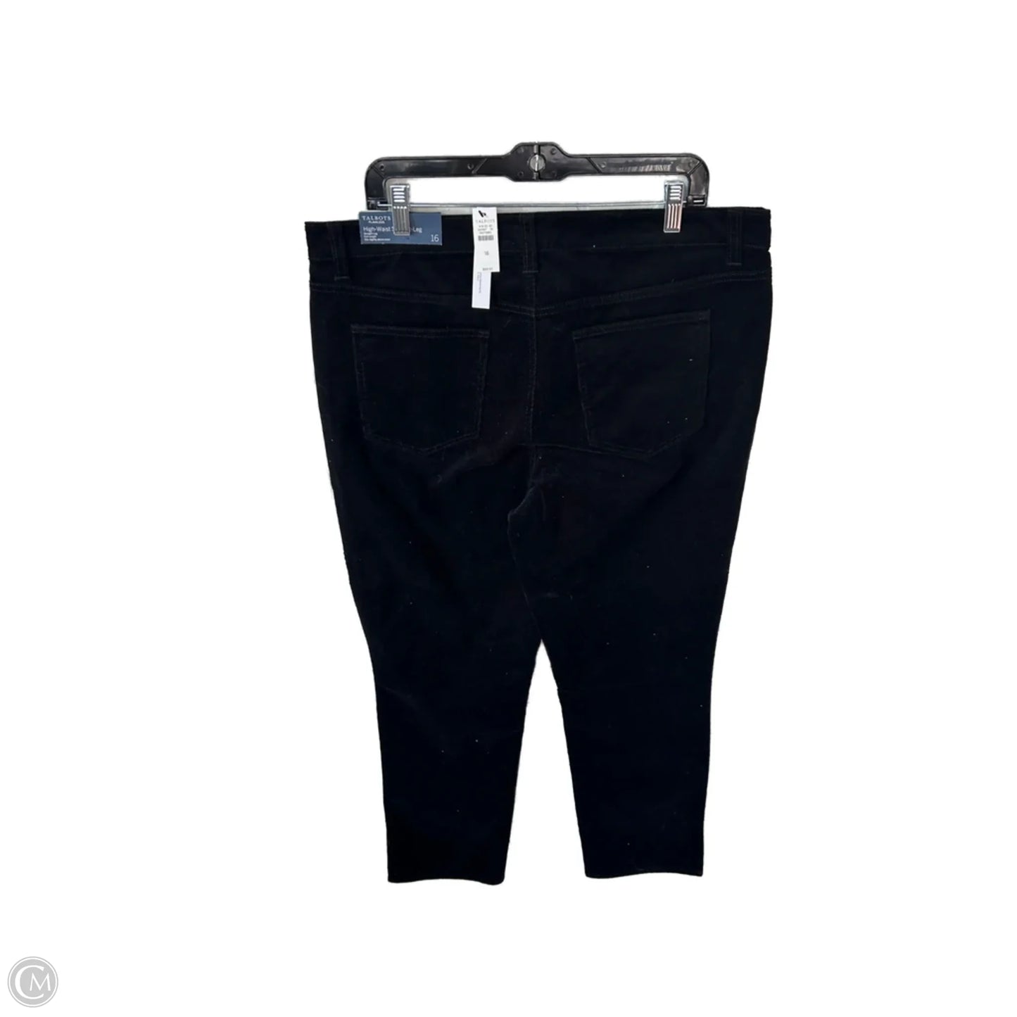 Pants Corduroy By Talbots In Black, Size: 16