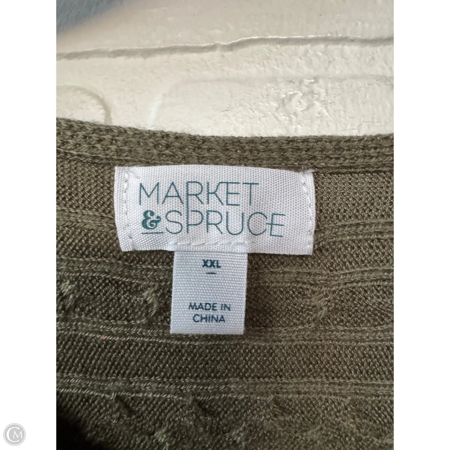 Sweater By Market & Spruce In Green, Size: Xxl
