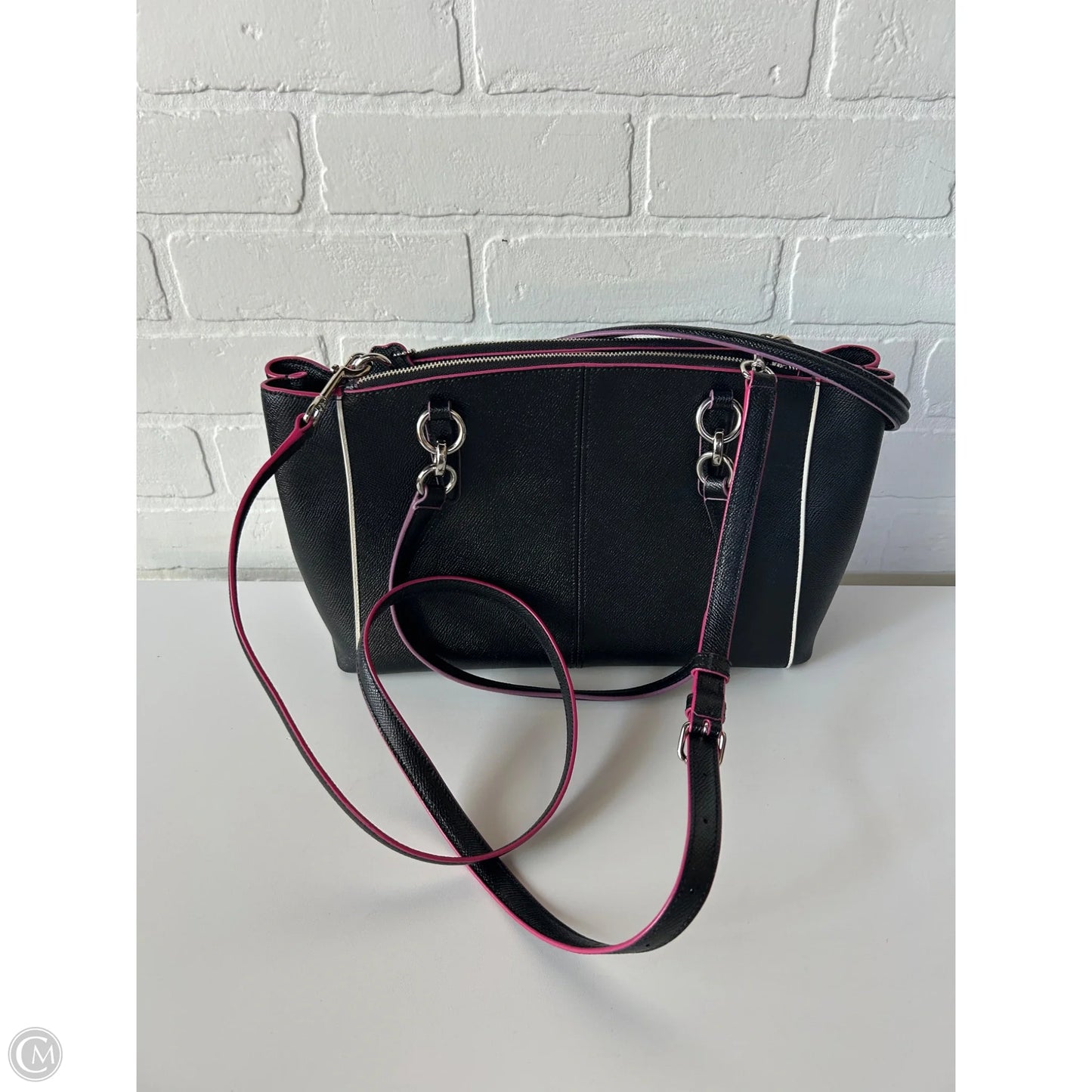 Handbag Designer By Coach, Size: Medium