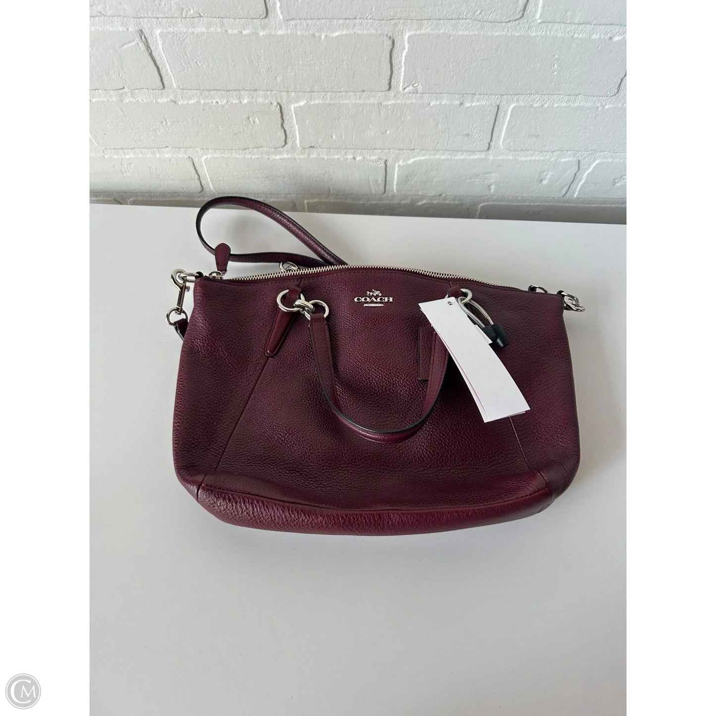Crossbody Designer By Coach, Size: Medium