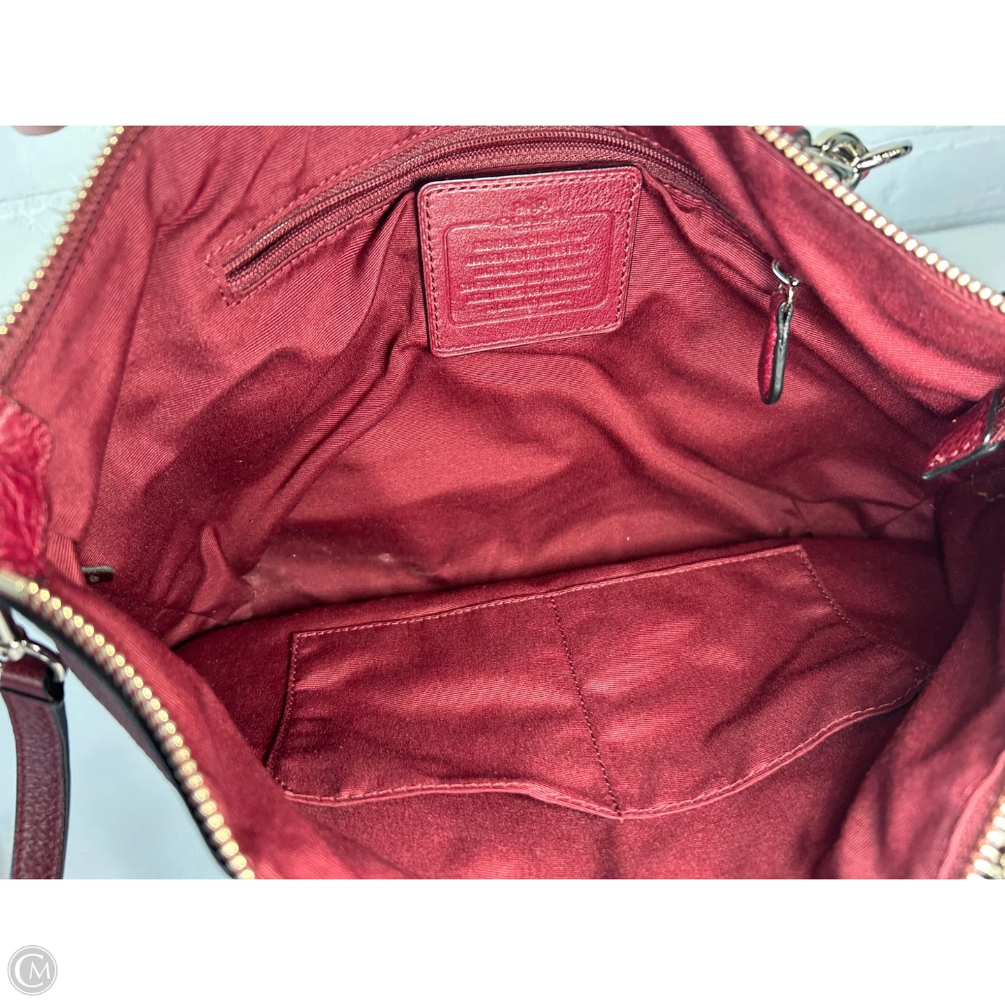 Crossbody Designer By Coach, Size: Medium