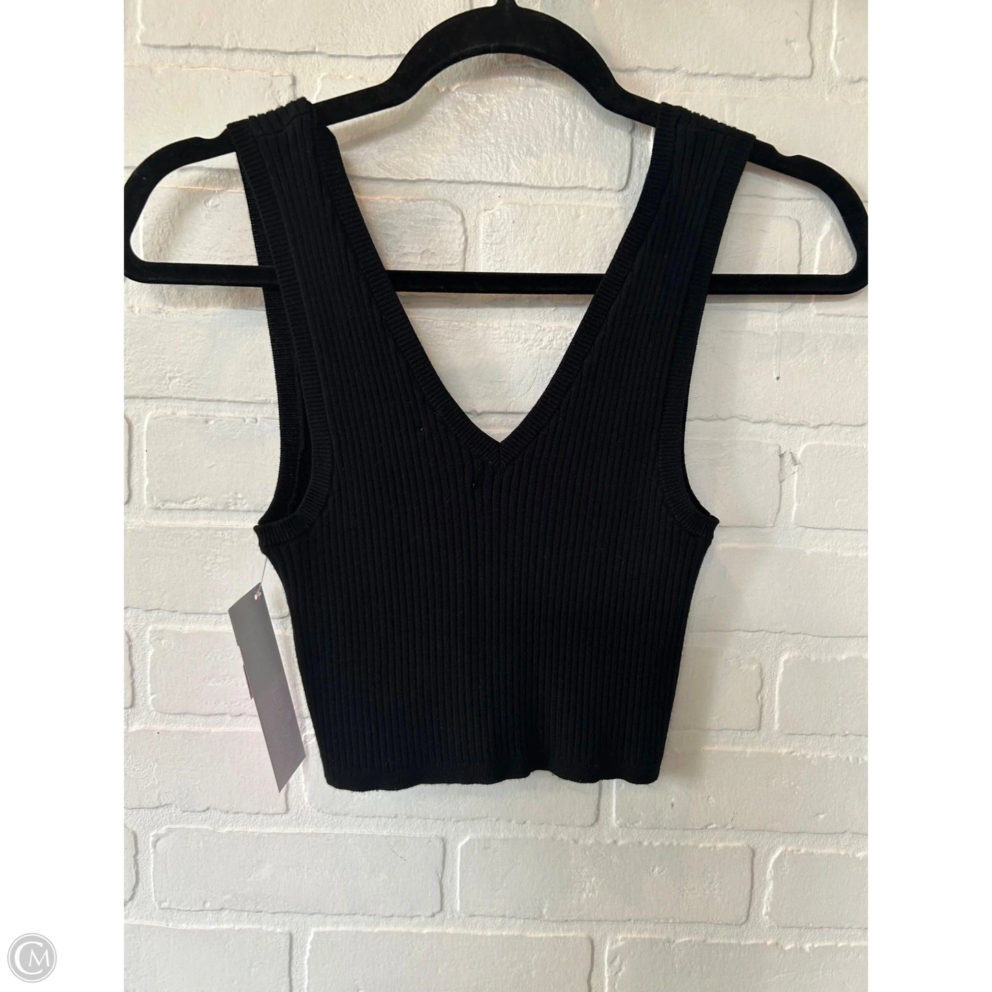 Top Sleeveless Basic By Open Edit In Black, Size: Xs