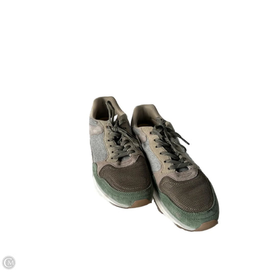 Shoes Sneakers By Cma In Green & Tan, Size: 9