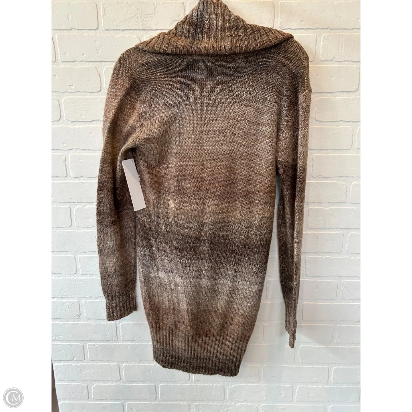 Dress Sweater By Michael Stars In Brown, Size: S