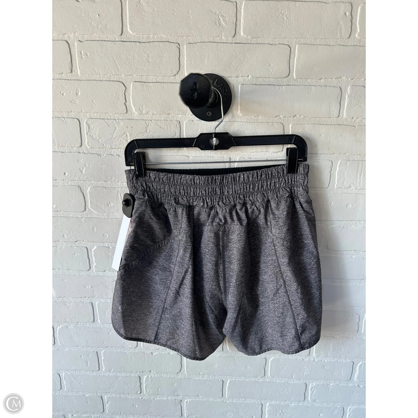 Athletic Shorts By Lululemon In Grey, Size: 10