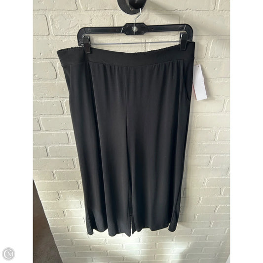 Pants Wide Leg By Adrianna Papell In Black, Size: 16