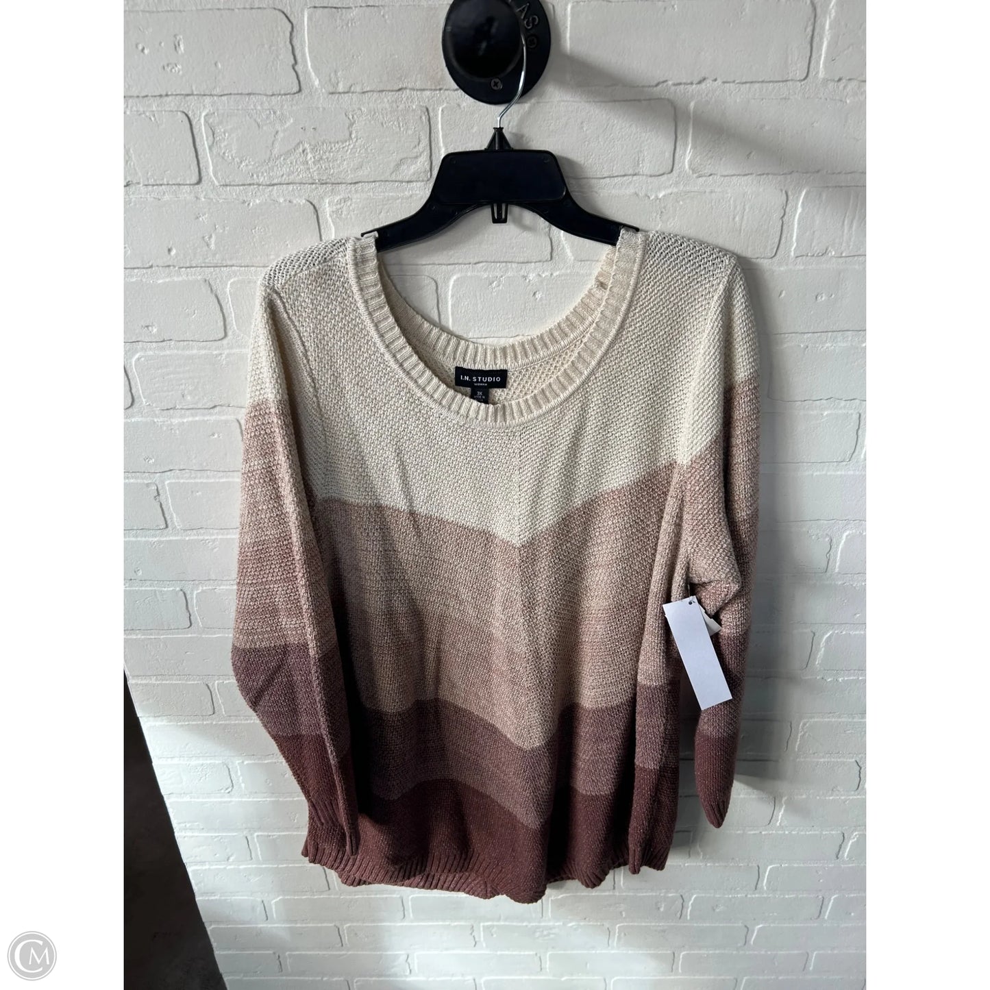 Sweater By In Studio In Brown, Size: 3x