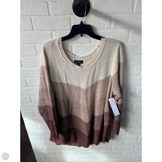 Sweater By In Studio In Brown, Size: 3x