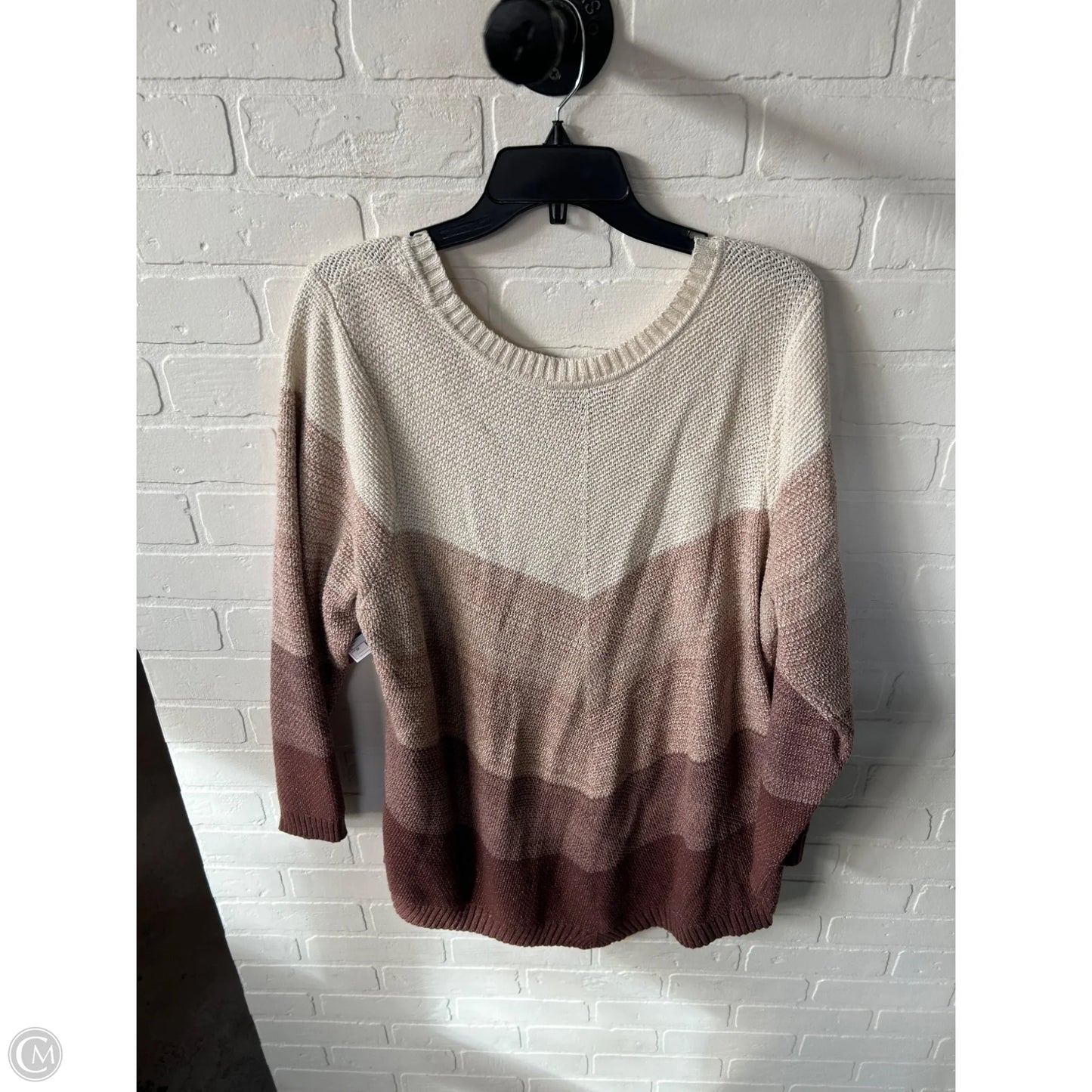 Sweater By In Studio In Brown, Size: 3x