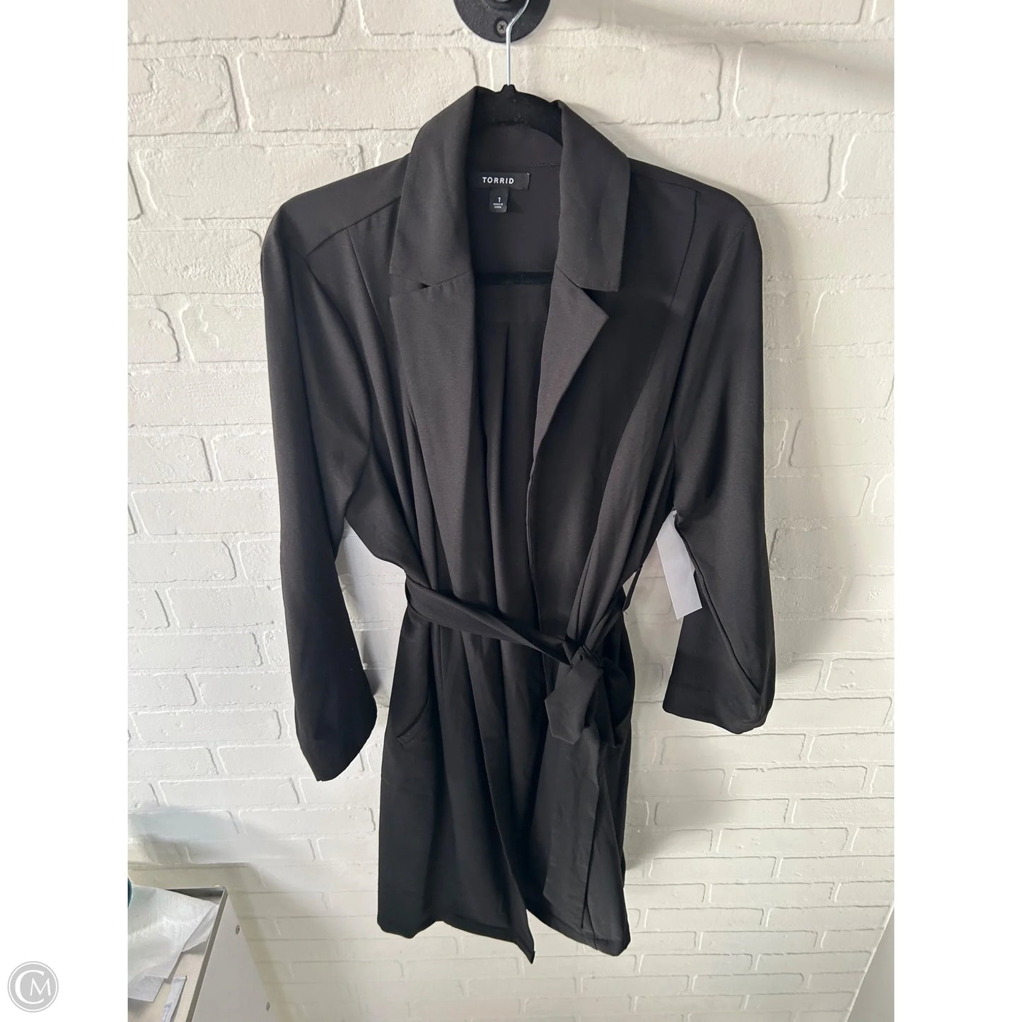Blazer By Torrid In Black, Size: 1x