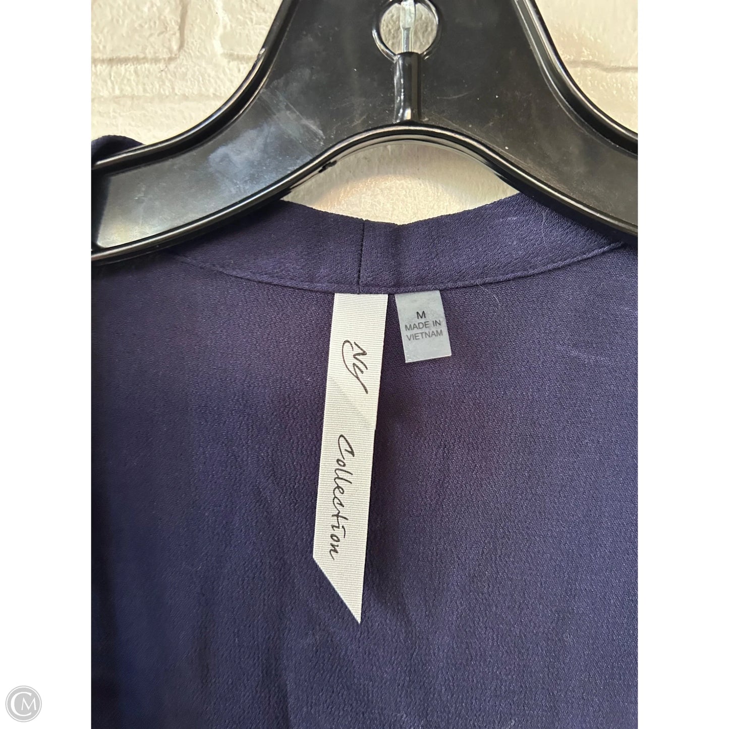 Cardigan By Ny Collection In Blue, Size: M