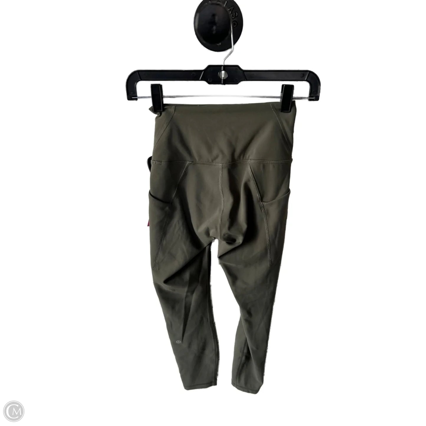 Athletic Leggings By Lululemon In Green, Size: 4