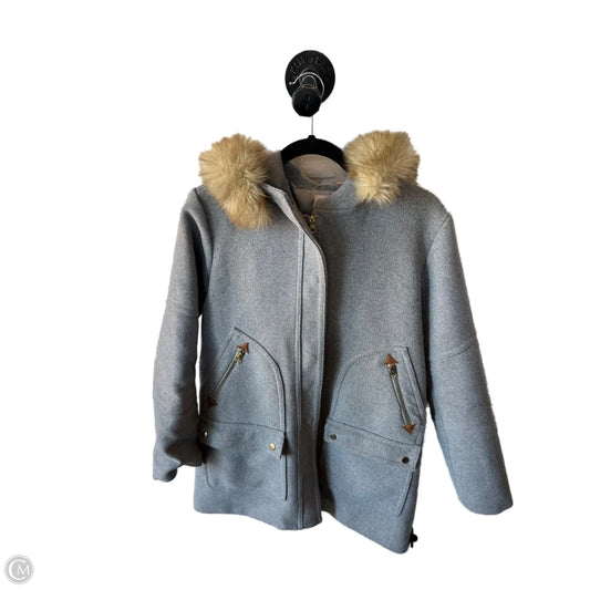 Coat Peacoat By Copper Key In Grey, Size: L