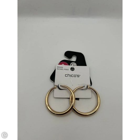 Earrings Hoop By Chicos