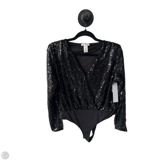 Bodysuit By H&m In Black, Size: L