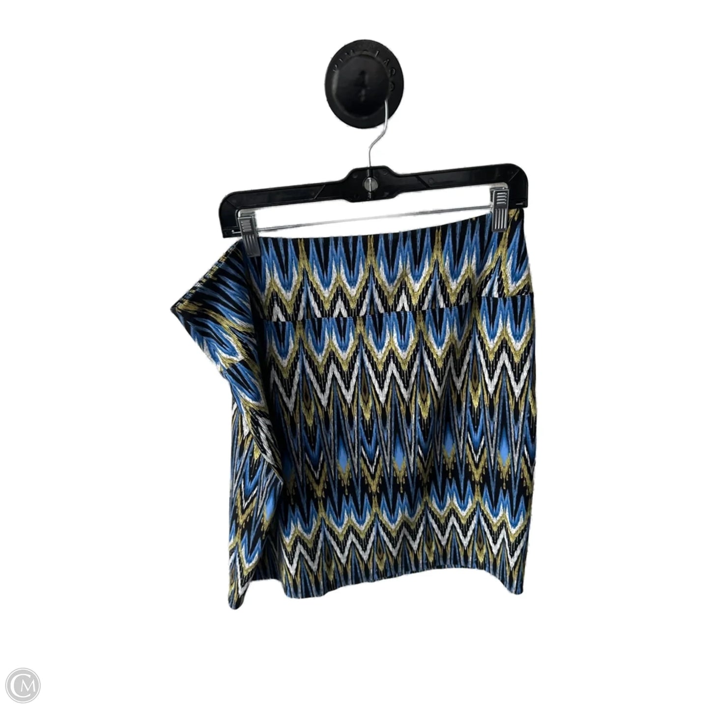 Skirt Mini & Short By J. Jill In Blue & Yellow, Size: 12