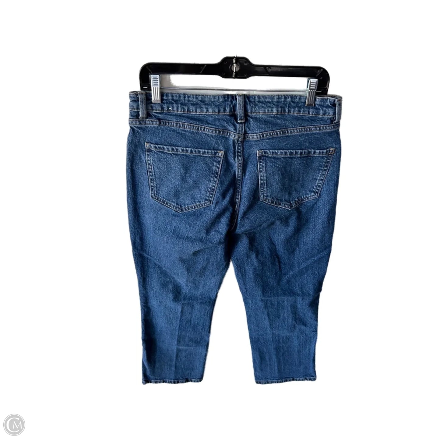 Jeans Straight By Mng In Blue Denim, Size: 10