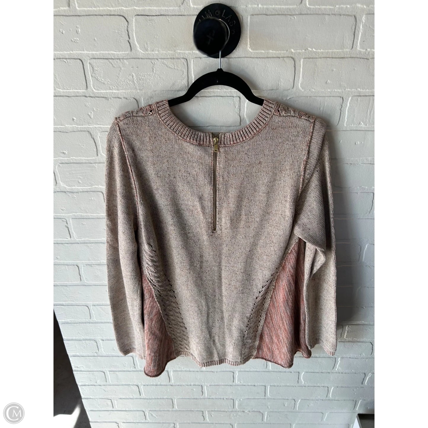 Sweater By Moth In Orange, Size: Xl
