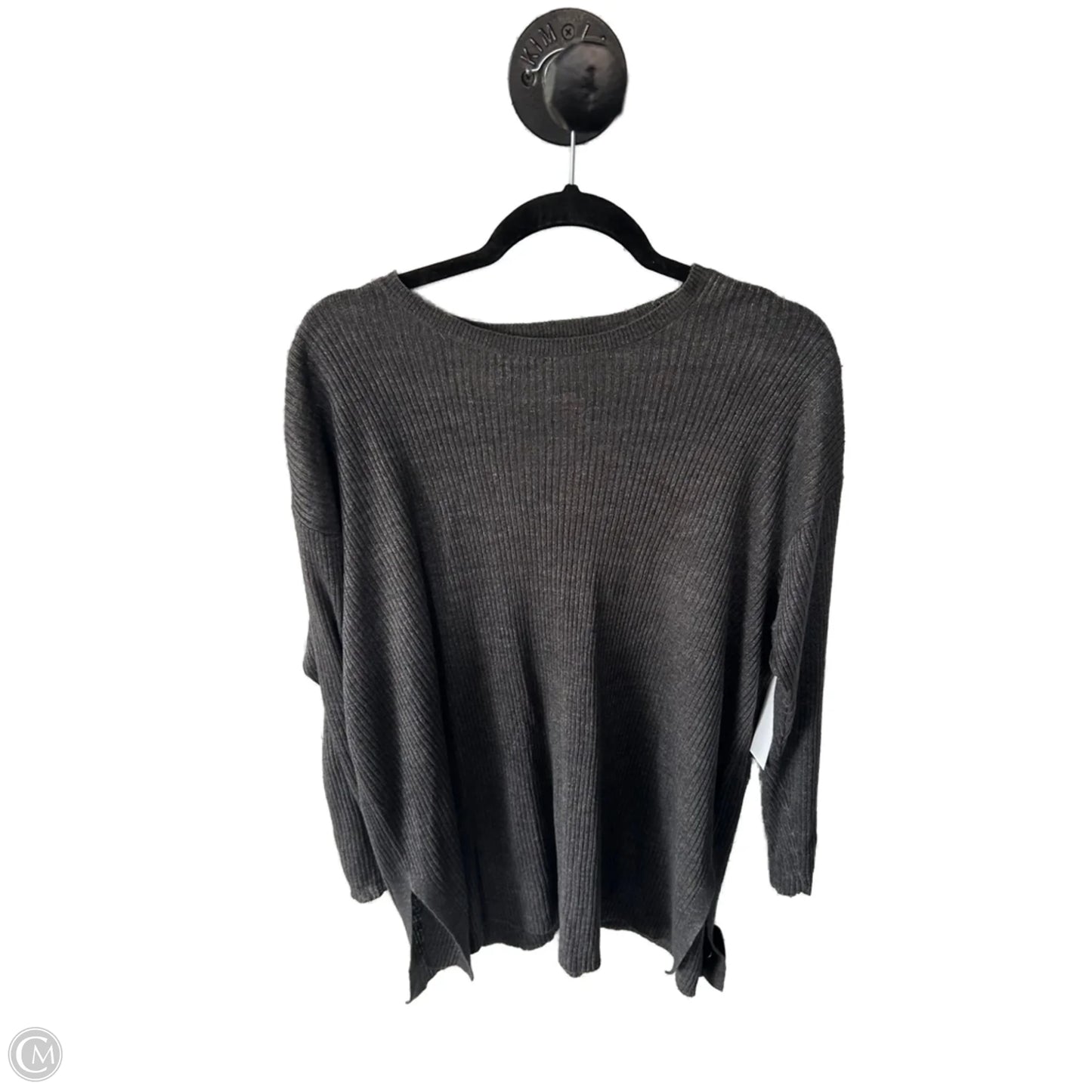 Sweater By Eileen Fisher In Grey, Size: M