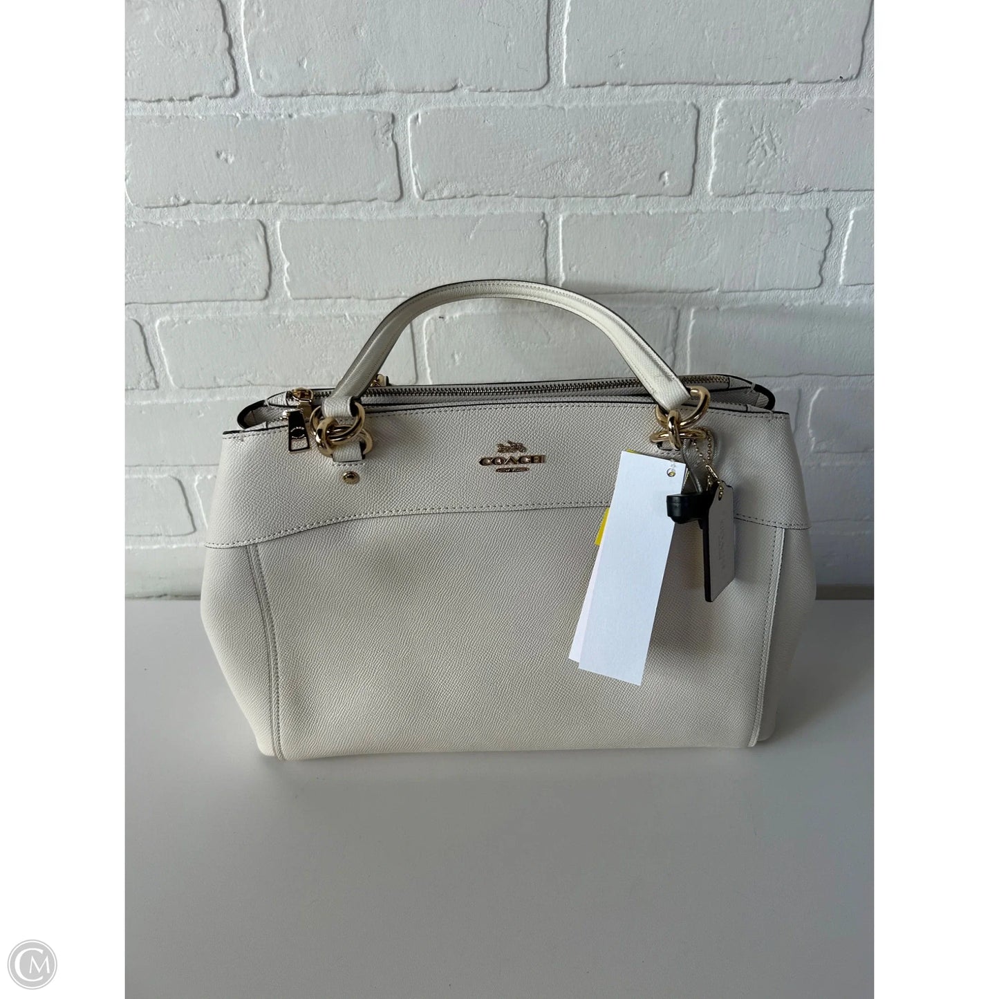 Handbag Designer By Coach, Size: Medium