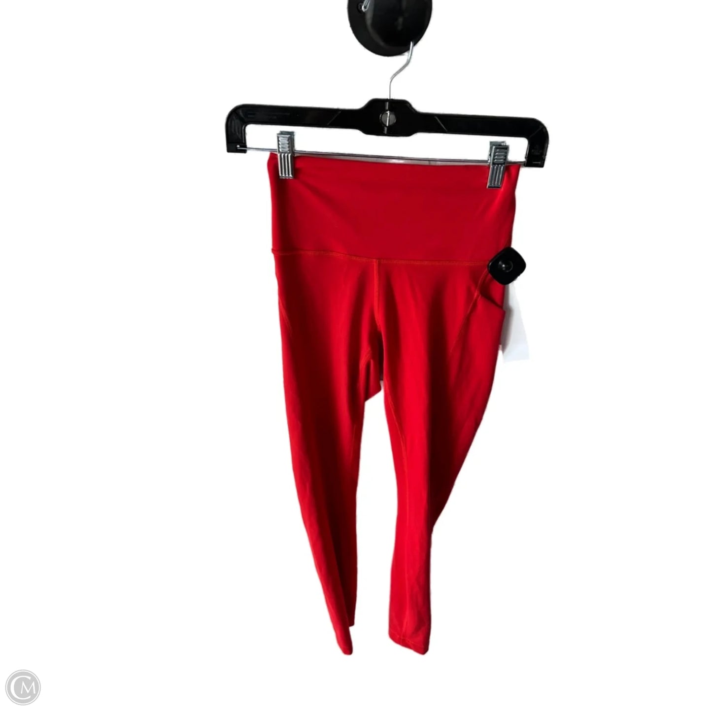 Athletic Leggings By Lululemon In Red, Size: 4