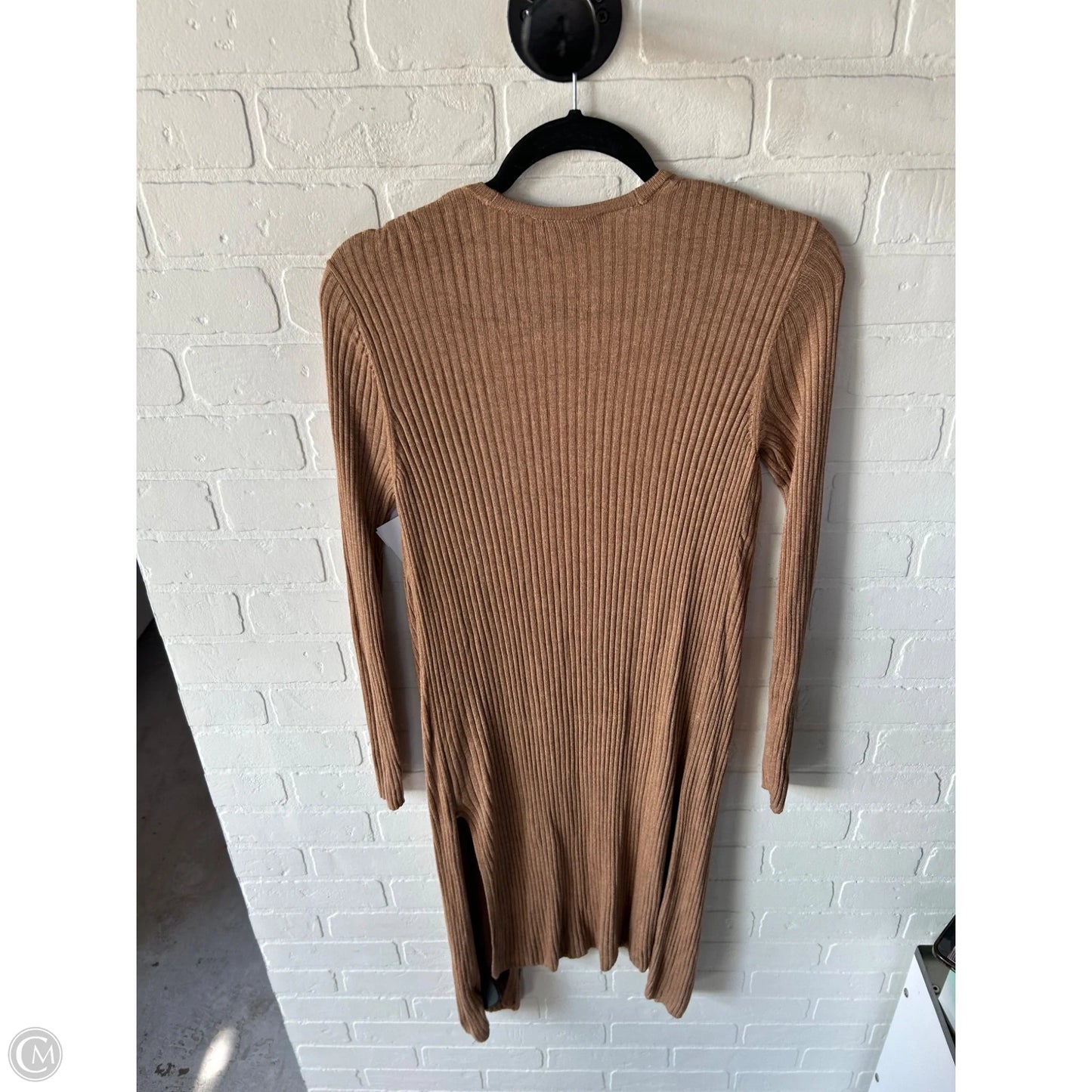 Sweater Cardigan By Inc In Tan, Size: S