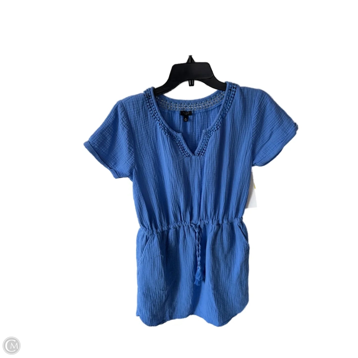Dress Casual Maxi By Talbots In Blue, Size: Mp