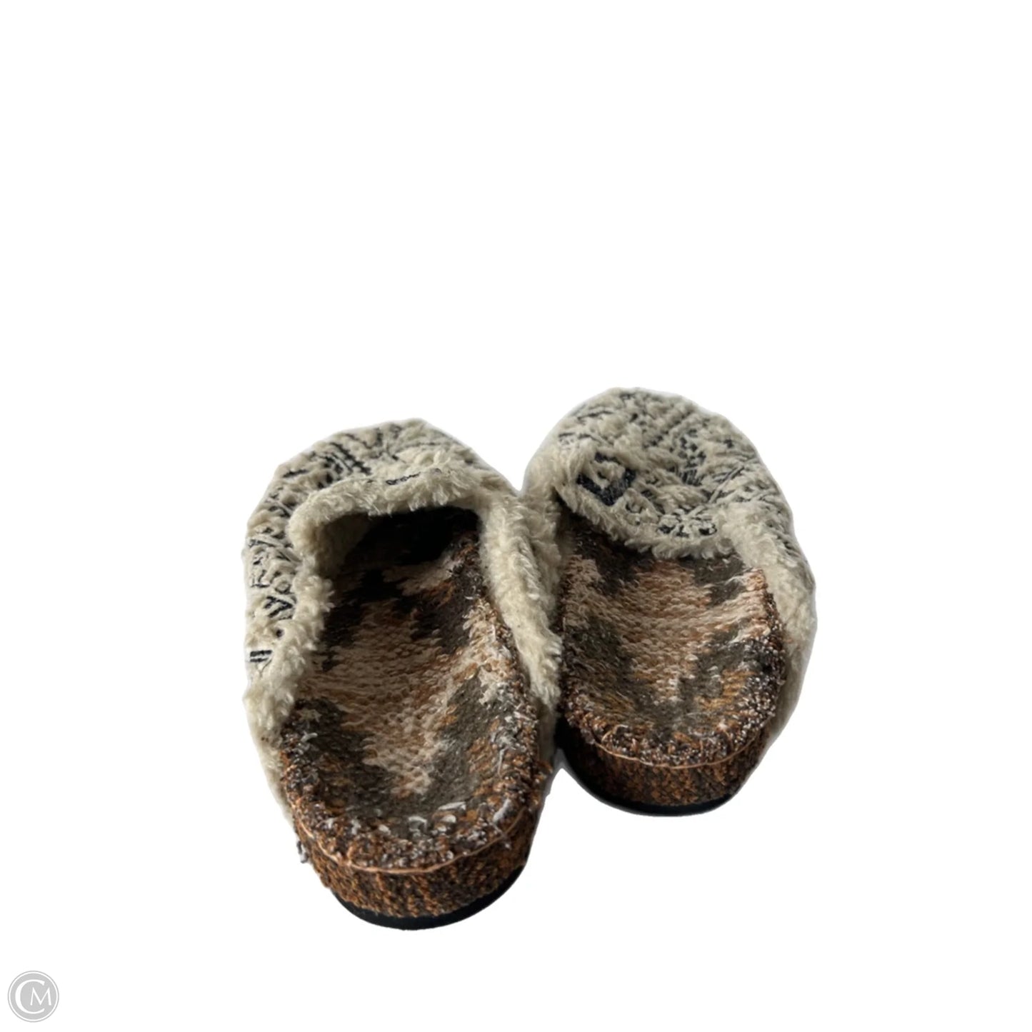 Shoes Flats By Free People In Grey & Tan, Size: 6.5