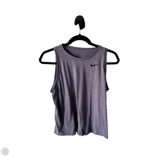 Athletic Tank Top By Nike In Purple, Size: L