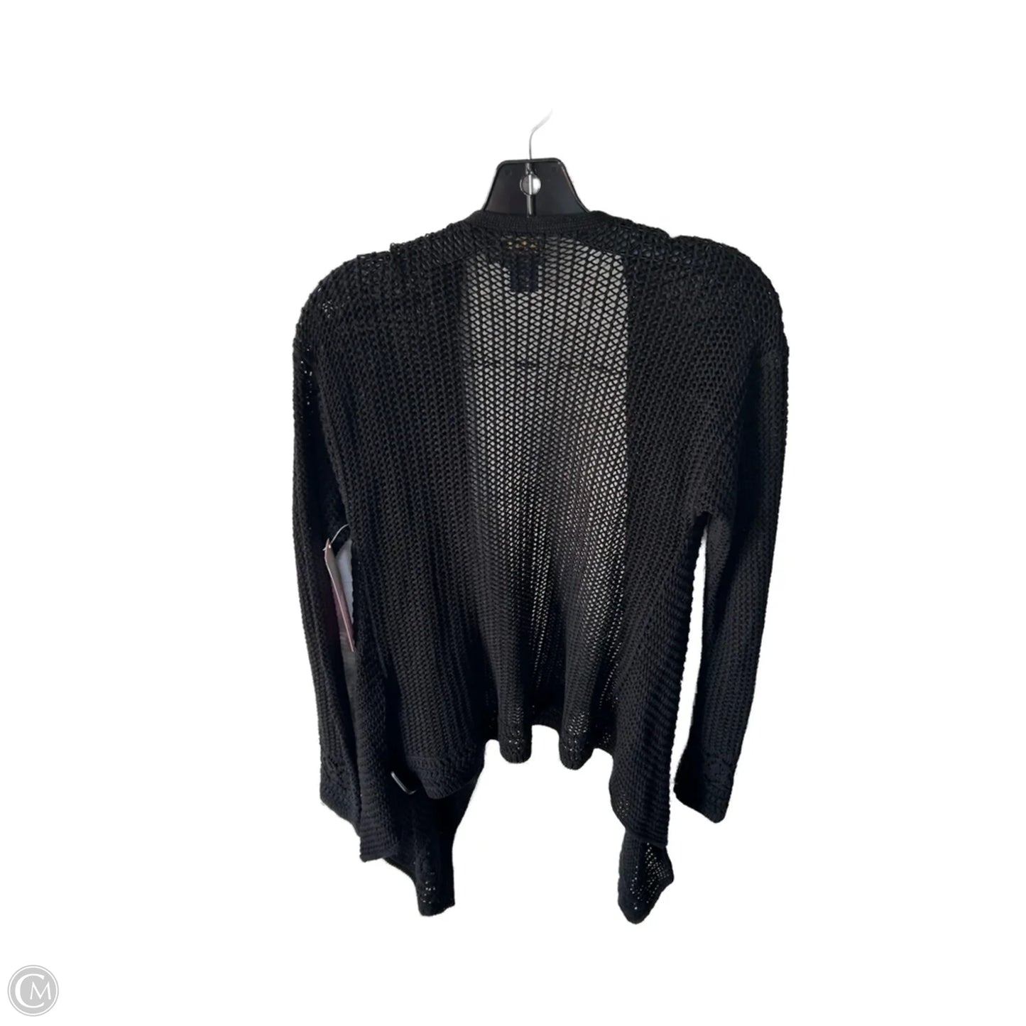 Sweater Cardigan By Ralph Lauren Blue Label In Black, Size: S