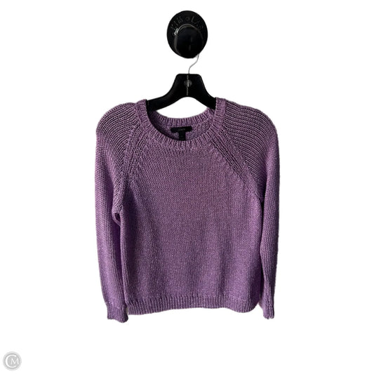 Sweater By J. Crew In Purple, Size: S