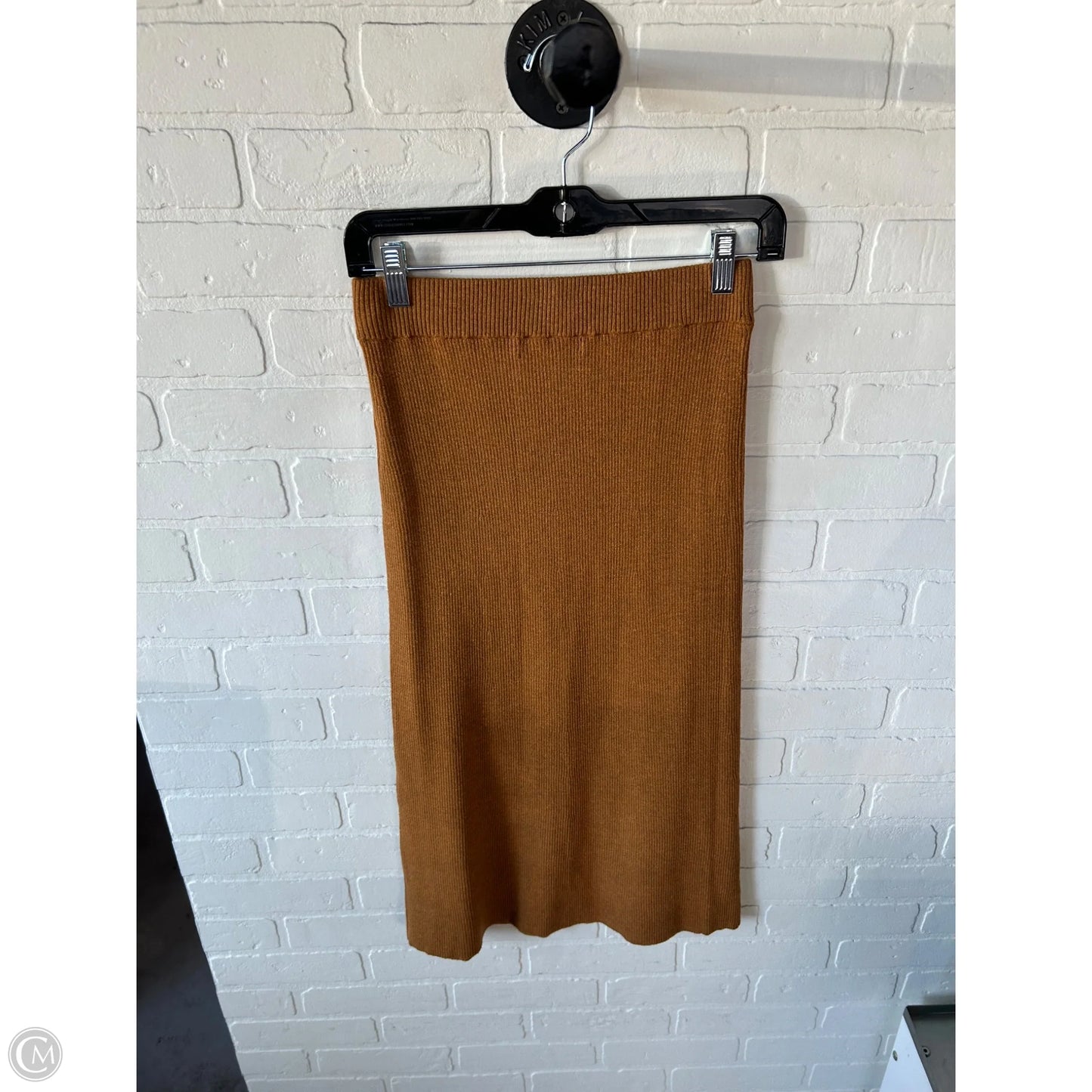 Skirt Midi By Clothes Mentor In Brown, Size: 4