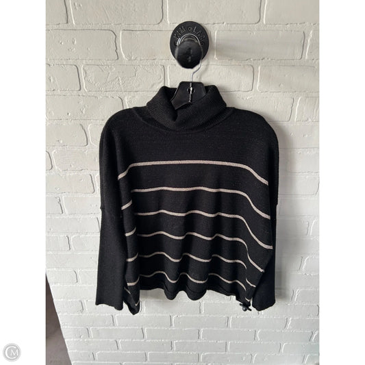 Sweater By Cupcakes And Cashmere In Black & Gold, Size: S