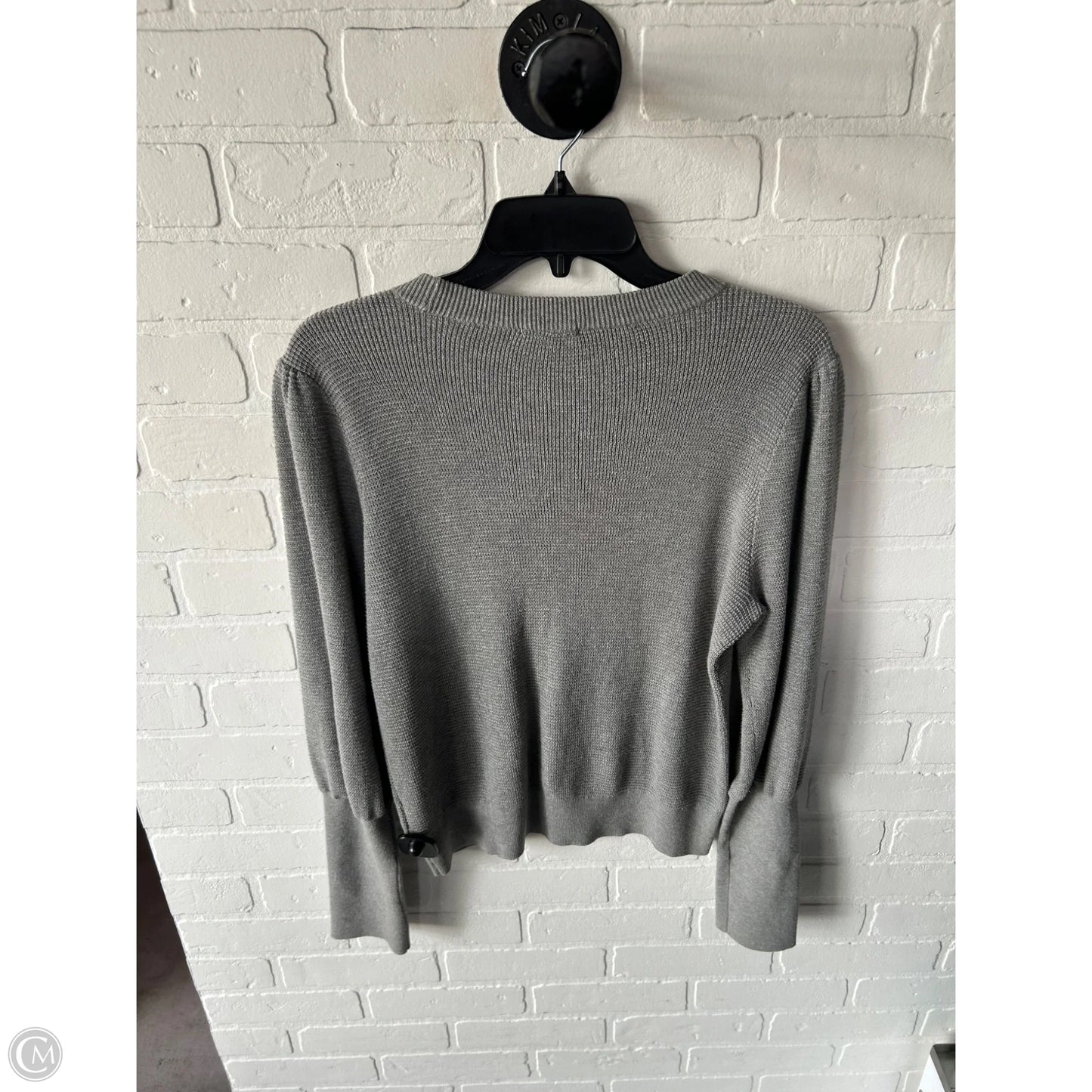 Sweater By Lilla P In Grey, Size: L