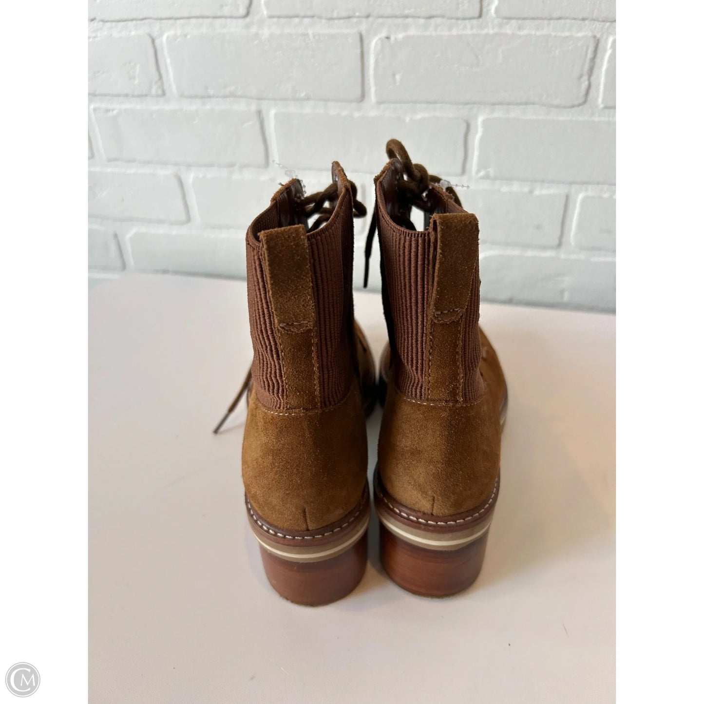 Boots Ankle Heels By Bernardo In Brown, Size: 8