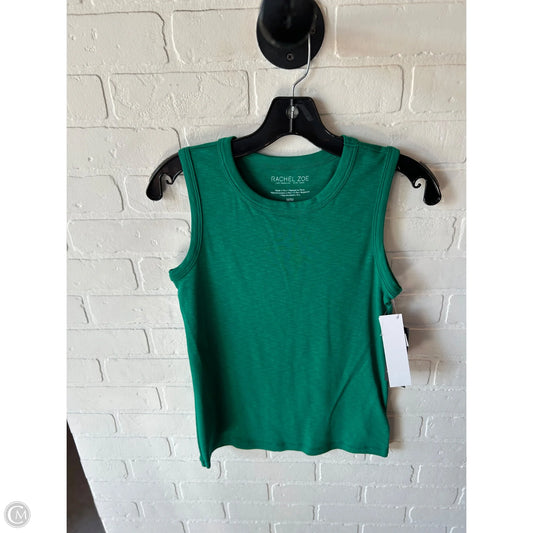Top Sleeveless Basic By Rachel Zoe In Green, Size: M