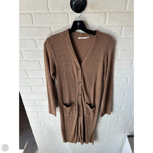 Sweater Cardigan By Mi Ami In Brown, Size: M