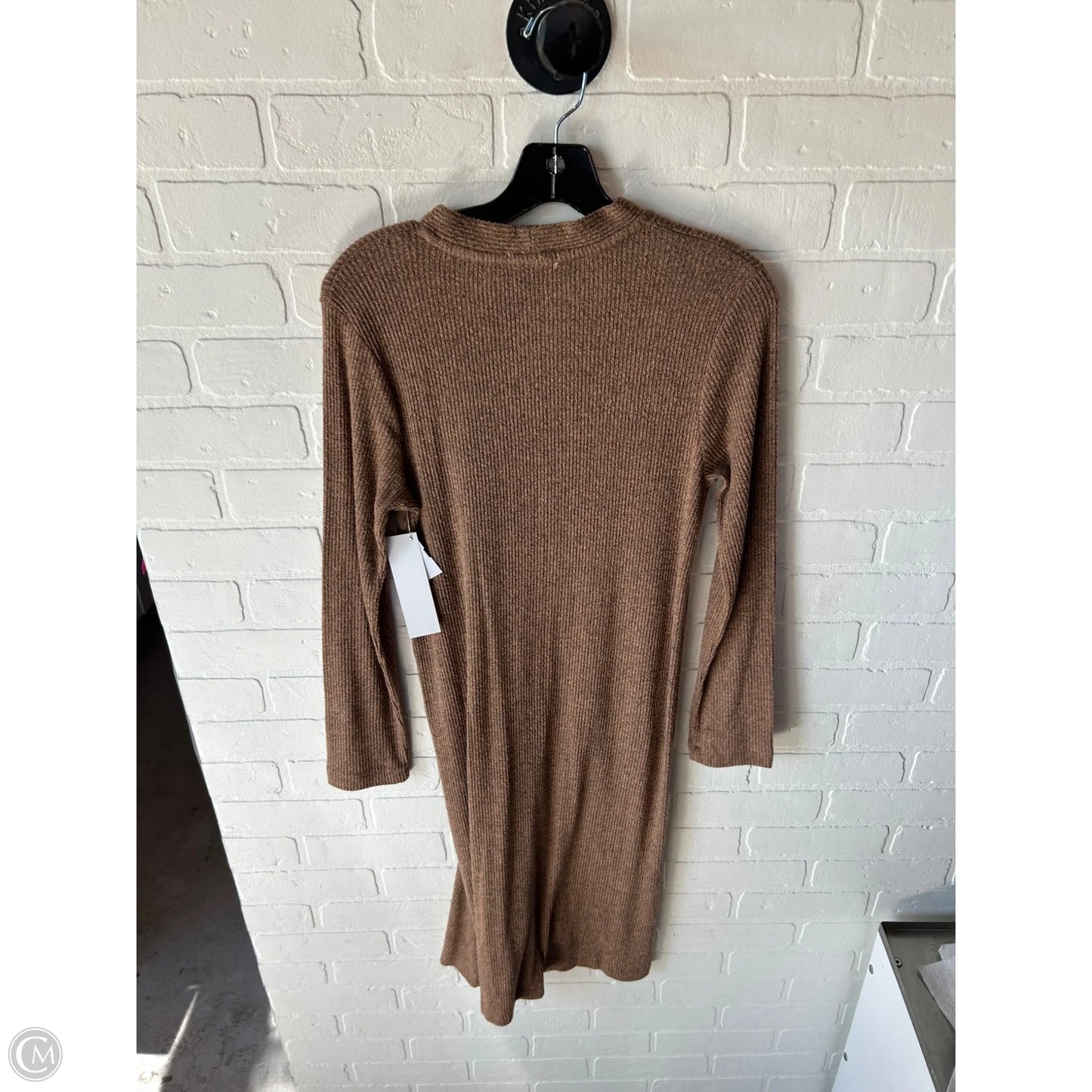 Sweater Cardigan By Mi Ami In Brown, Size: M