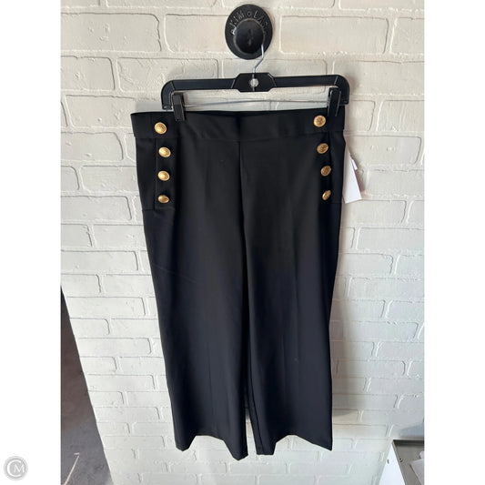 Pants Dress By Jules & Leopold In Black & Gold, Size: 8