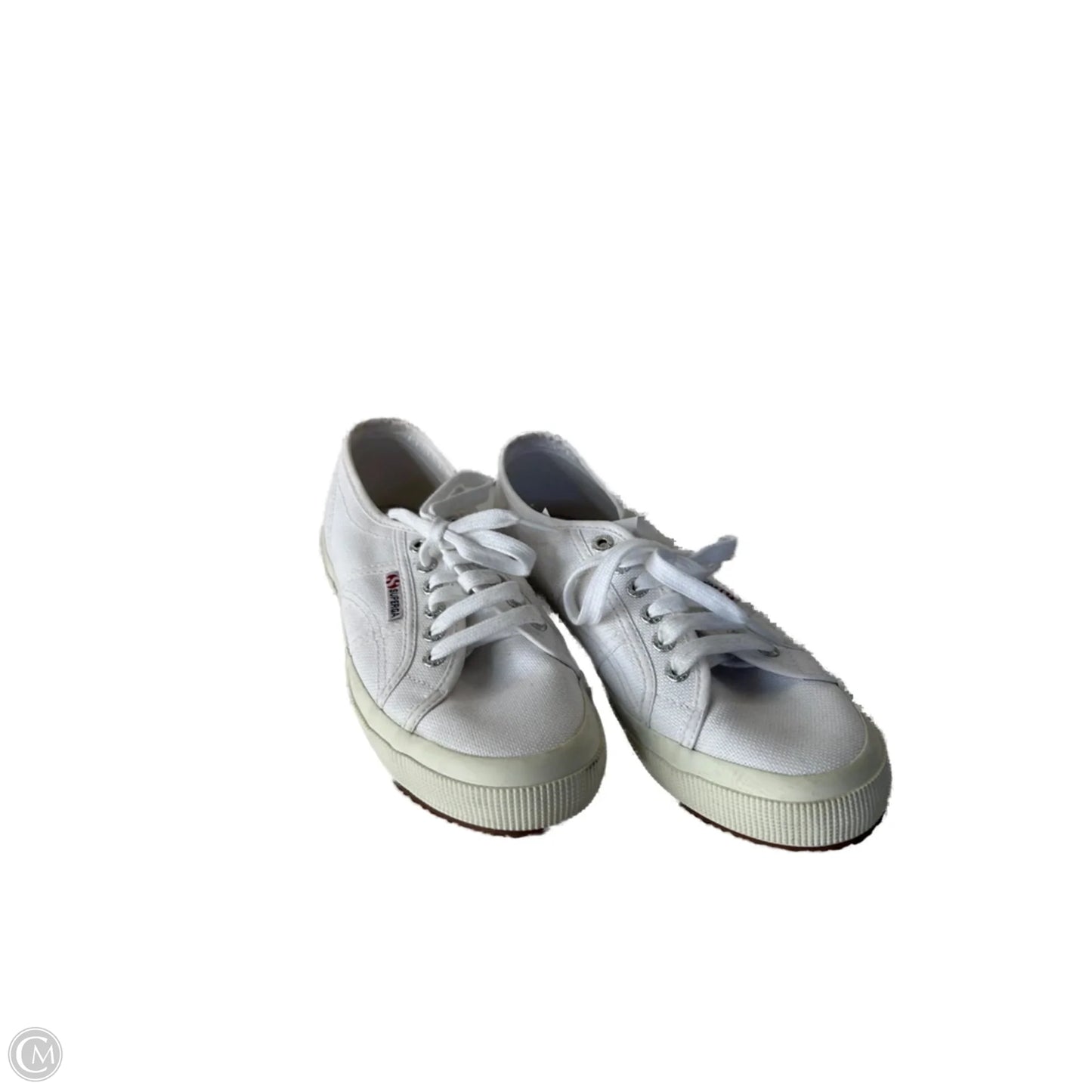 Shoes Sneakers By Superga In White, Size: 9