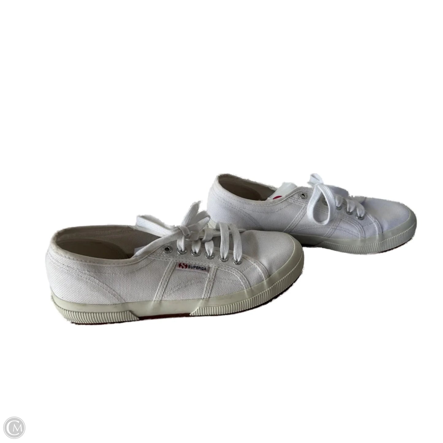 Shoes Sneakers By Superga In White, Size: 9