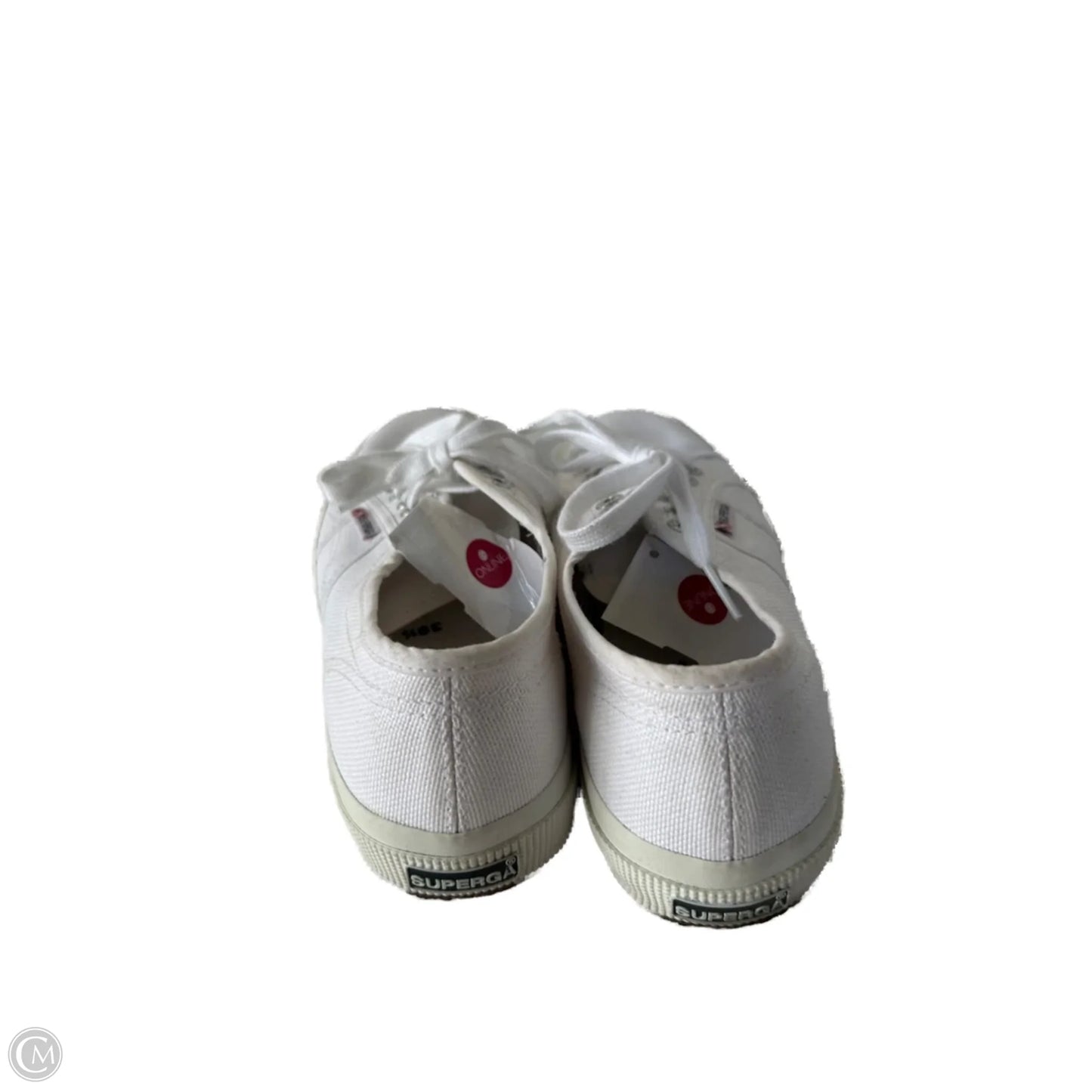Shoes Sneakers By Superga In White, Size: 9