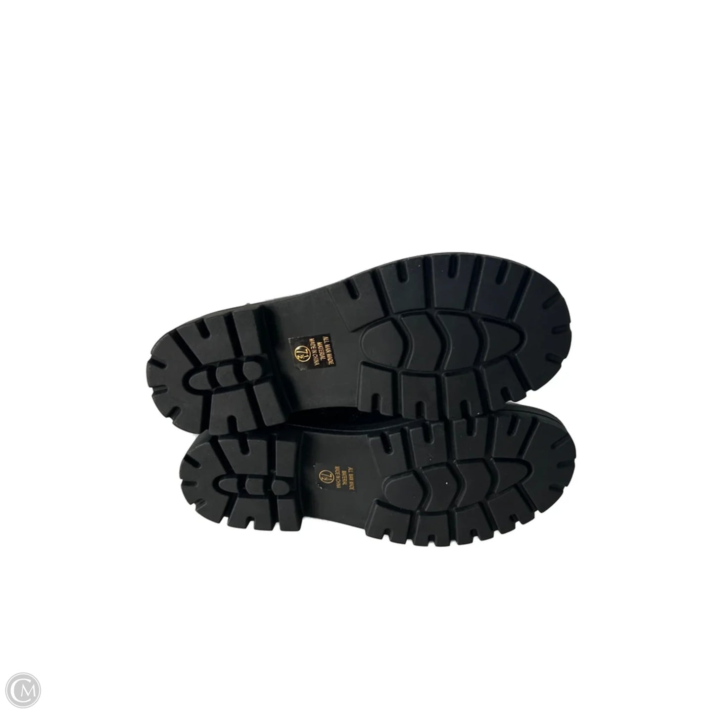 Boots Combat By Soda In Black, Size: 7.5