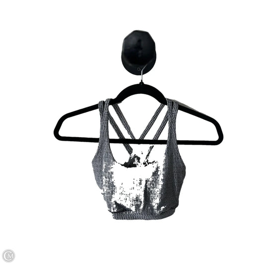 Athletic Bra By Lululemon In Black & White, Size: S
