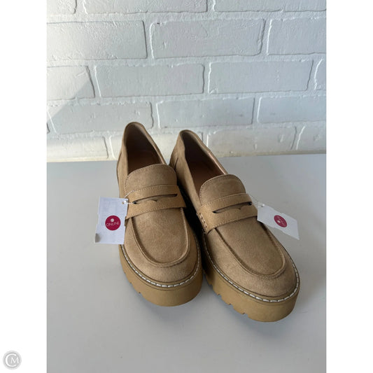 Shoes Flats By Jf In Tan, Size: 7.5