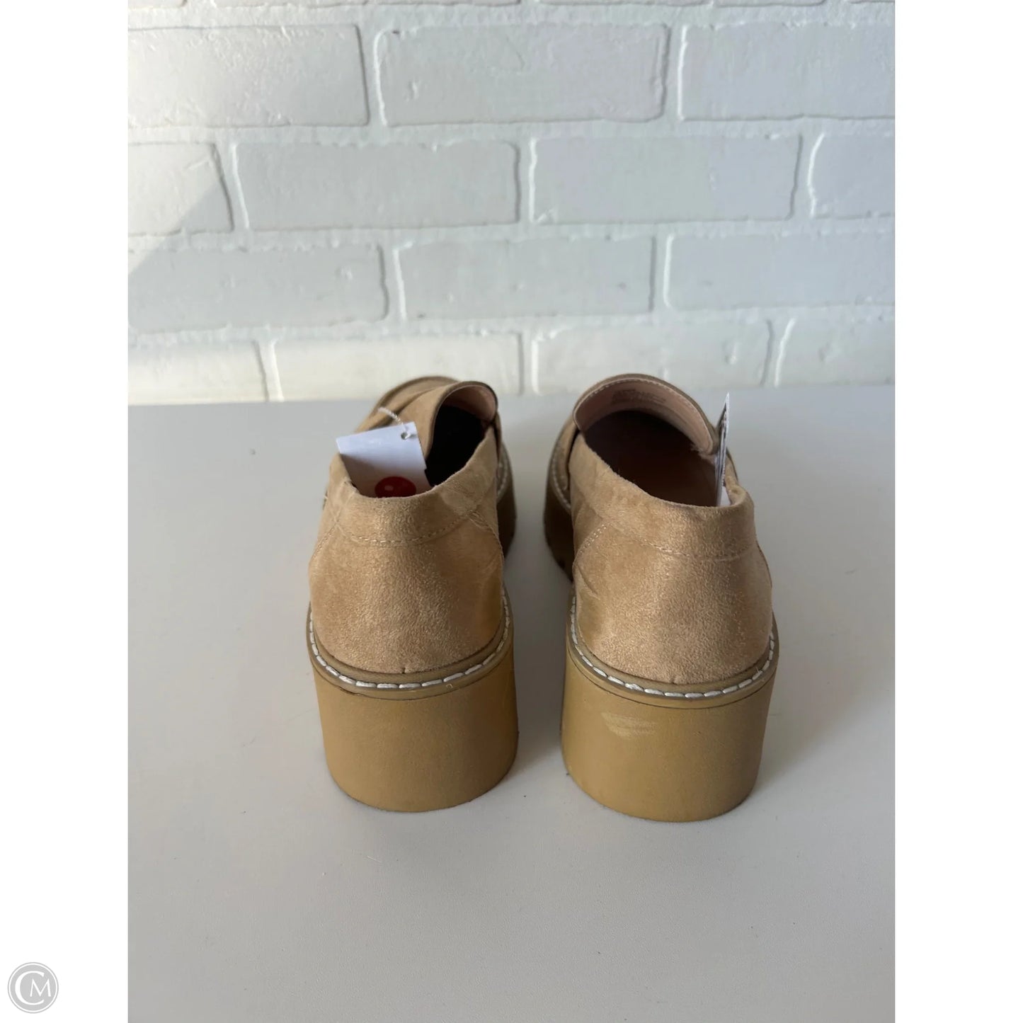 Shoes Flats By Jf In Tan, Size: 7.5