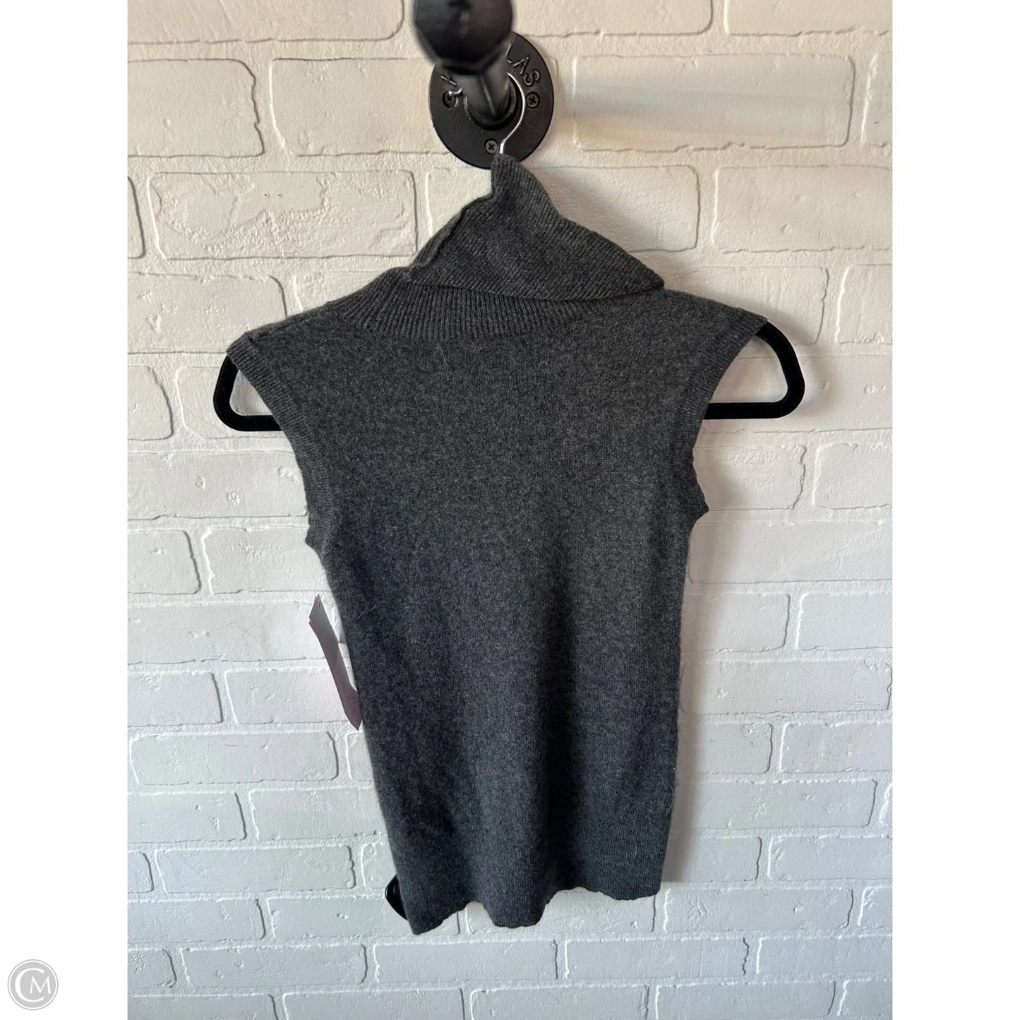 Sweater Cashmere By Saks Fifth Avenue In Grey, Size: Xs
