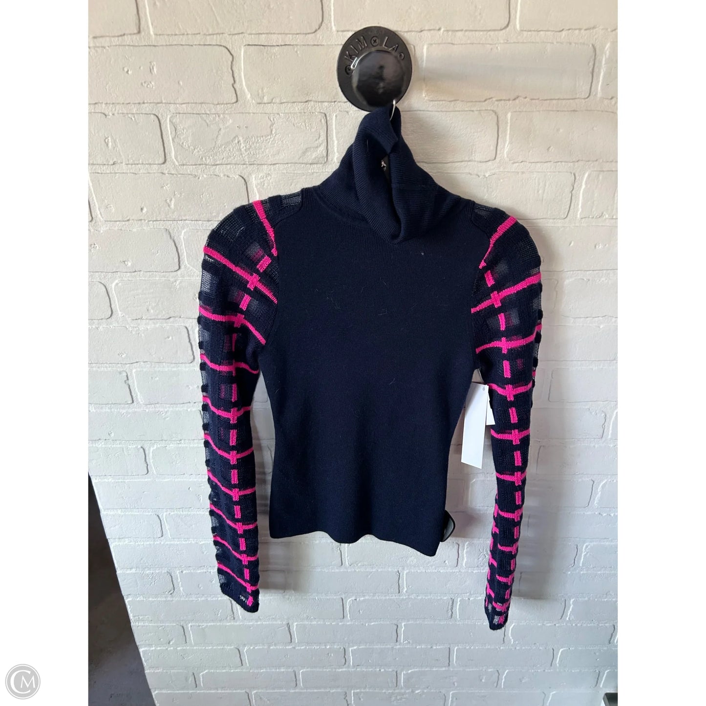 Sweater By Cmc In Blue & Pink, Size: Xs