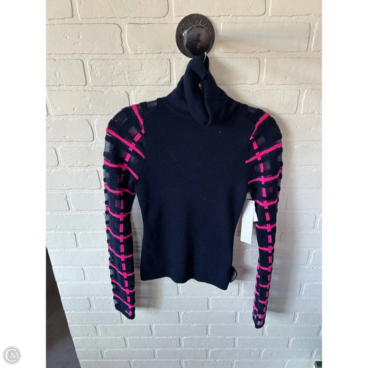 Sweater By Cmc In Blue & Pink, Size: Xs