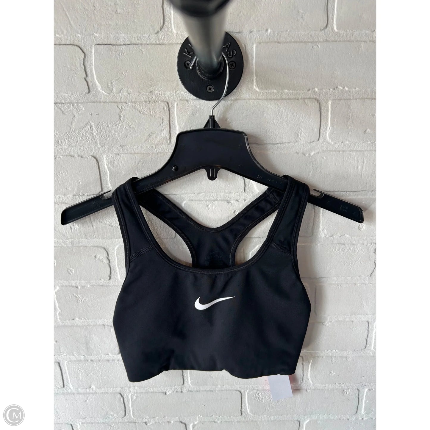 Athletic Bra By Nike In Black, Size: M